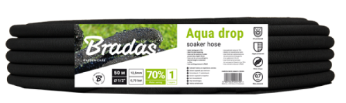 Wąż nawadniający AQUA-DROP 1/2" - 50m