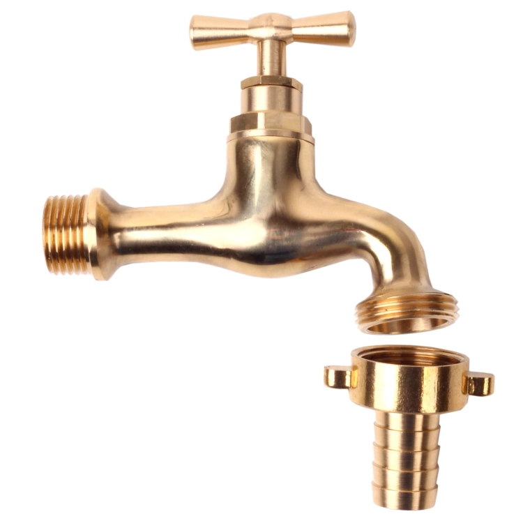 BRA-GKK011213 Kran GZ 1/2", wyjście na wąż 1/2"
