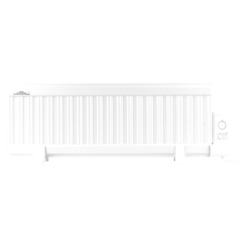 Polski ogrzewacz elektryczny olejowy ELPE 400 Watt 30x90 cm widok z przodu