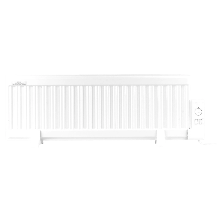 Polski ogrzewacz elektryczny olejowy ELPE 400 Watt 30x90 cm widok z przodu